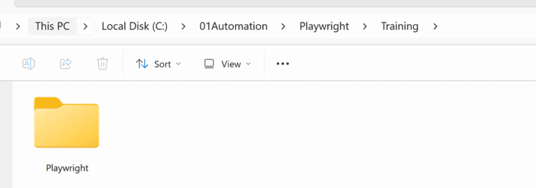Step-by-Step Playwright Installation on Windows – Vinoth Tech Solutions