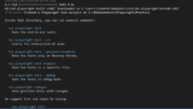 Step-by-Step Playwright Installation on Windows – Vinoth Tech Solutions